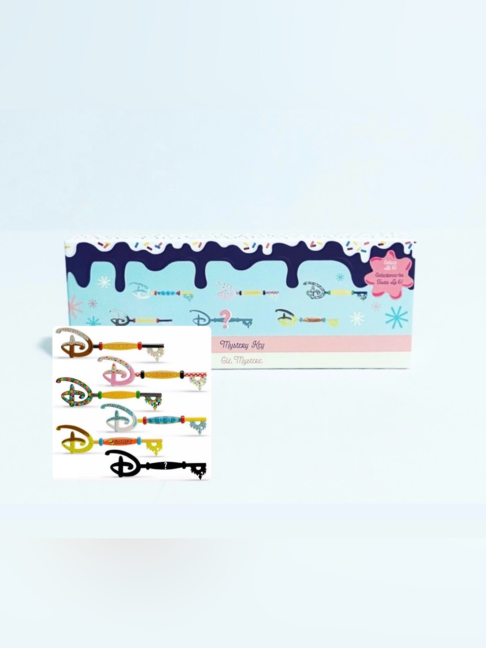 Mickey Mouse and Friends Foodie Series Collectible Key Blind Pack